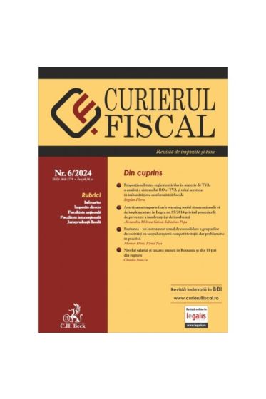 Curierul Fiscal nr. 6/2024