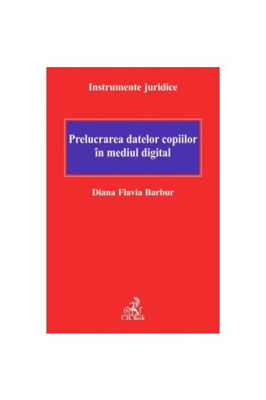 Prelucrarea datelor copiilor in mediul digital