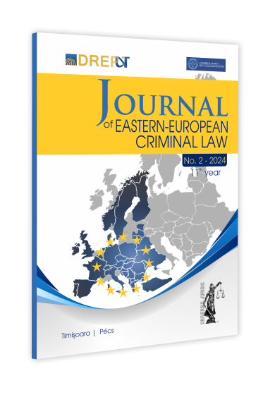 Journal of Eastern European Criminal Law No. 2/2024