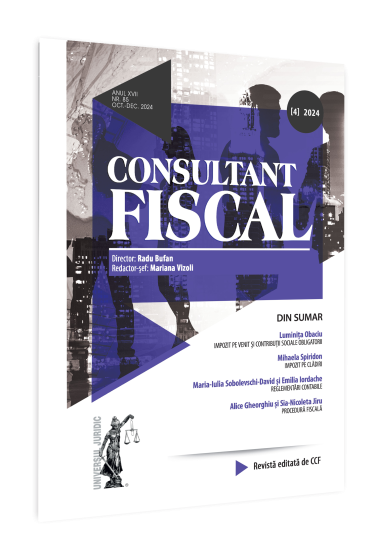 Revista Consultant Fiscal nr. 4/2024