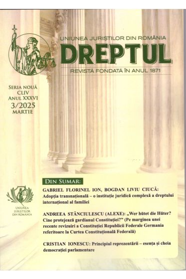 Revista Dreptul nr. 3/2025
