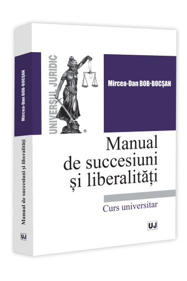 Manual de succesiuni și liberalitați