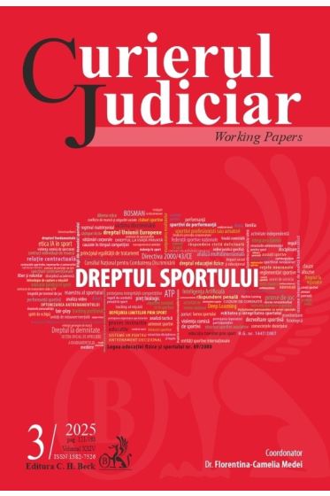 Curierul Judiciar nr. 3/2025