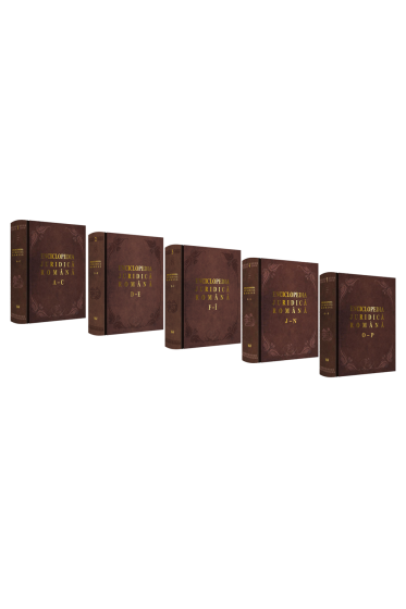 Pachet: Enciclopedia juridica romana. Vol I; II; III; IV si V