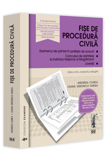 Fișe de procedura civila 2025. Ediția a XII-a, revazuta și adaugita