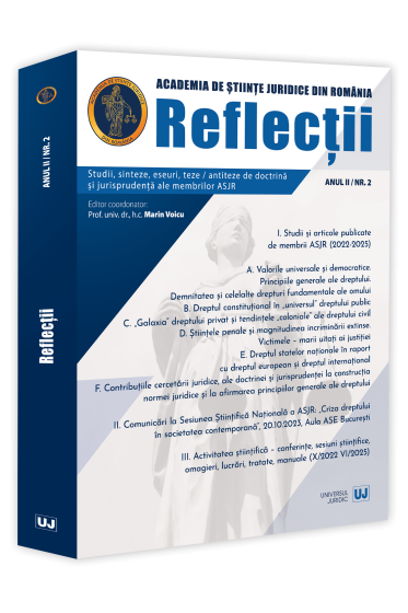 Reflecții. Anul II / Nr. 2