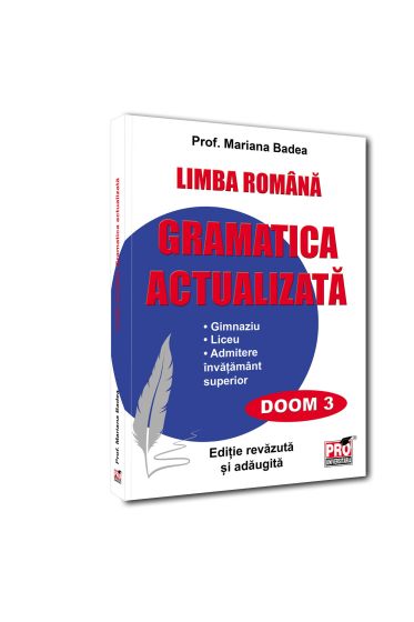 Limba romană, gramatica actualizată pentru elevi