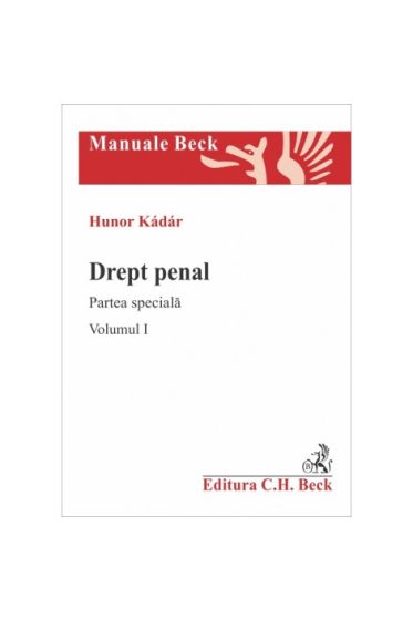 Drept penal. Partea speciala. Volumul I