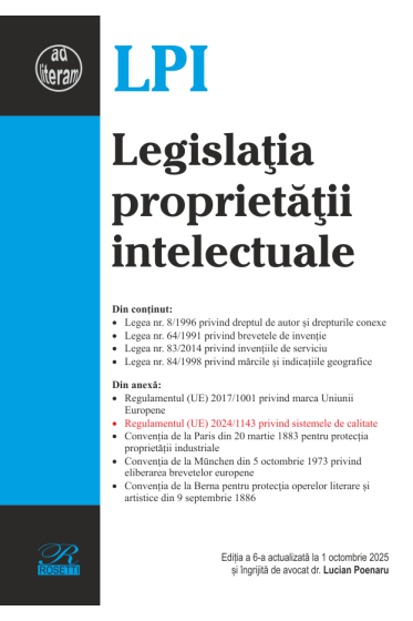 Legislația proprietații intelectuale