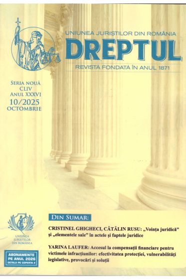 Revista Dreptul nr. 10/2025