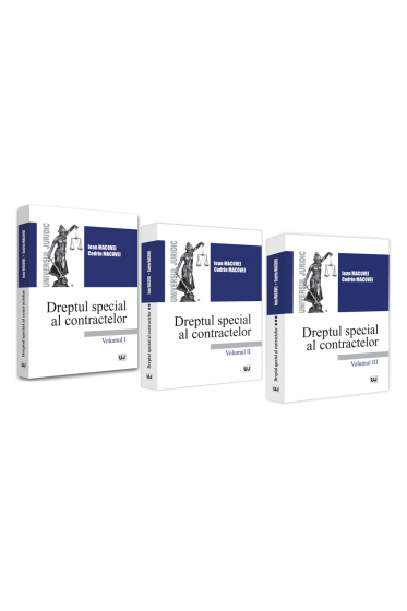 Pachet: Dreptul special al contractelor. Vol I ; II si III