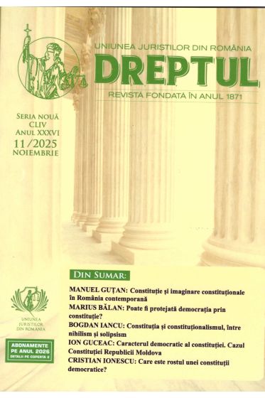 Revista Dreptul nr. 11/2025