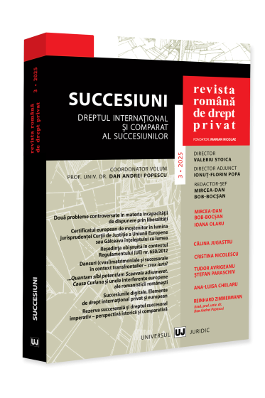 Revista Romana de Drept Privat nr. 3/2025