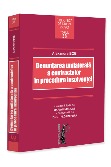 Denunțarea unilaterala a contractelor in procedura insolvenței