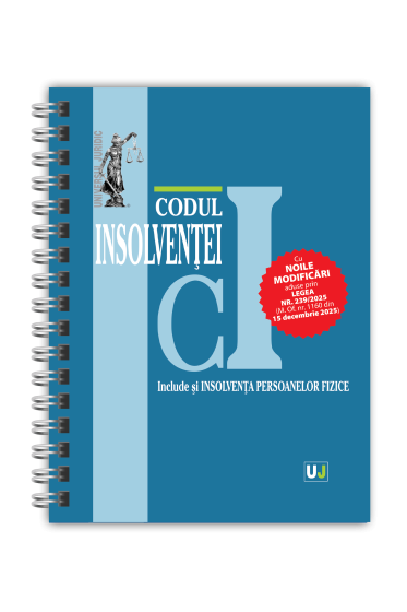Codul insolvenței Decembrie 2025