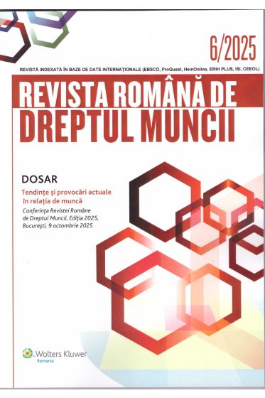 Revista Romana de dreptul muncii nr. 6/2025