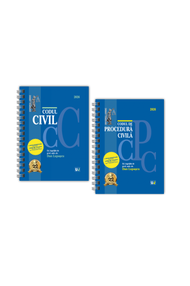 Pachet: Codul civil si Codul de procedura civila: ianuarie 2026