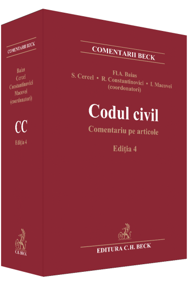 Codul civil. Comentariu pe articole. Ediția 4