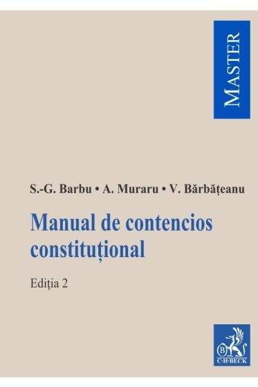 Manual de contencios constituțional. Ediția 2