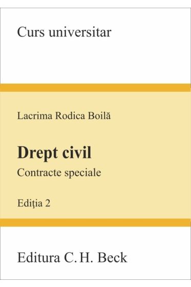 Drept civil. Contracte speciale. Ediția 2