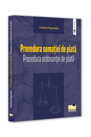 Procedura somatiei de plata. Procedura ordonantei de plata