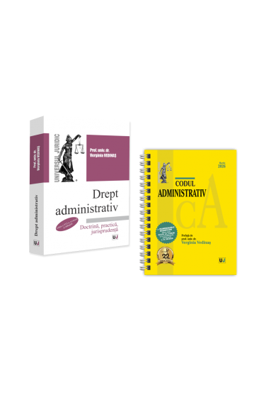 Pachet: Drept administrativ. Editia a XVI-a si Codul administrativ: martie 2026