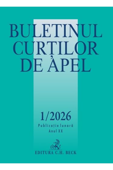 Buletinul Curților de Apel nr. 1/2026