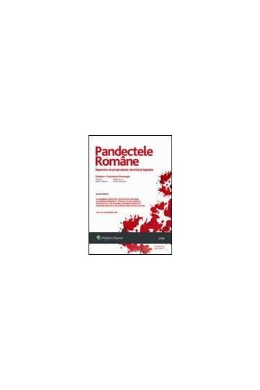 Pandectele romane. Supliment 2008